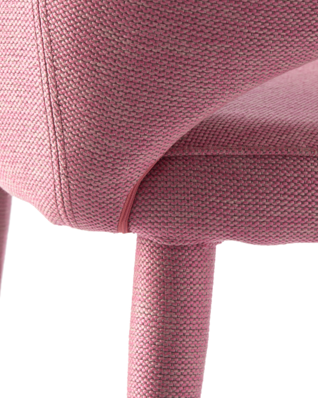 Chair arms Cosy orange, light pink, large