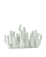 Vase coral reef white, White, small