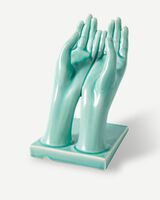 hand stand, Green grey, small