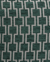 cushion geometric blue 45x45, Dark green, small