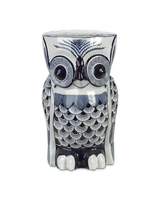 Stool owl flower blue, Dark blue, small