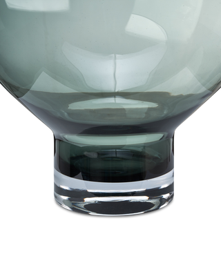 Vase Coupeball smoke, Light grey, medium