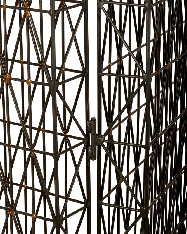 Folding screen Block nude, Black, large