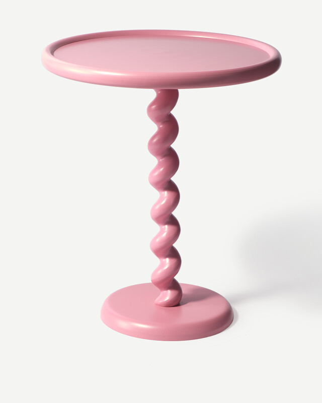 side table twister black, Light pink, pdp