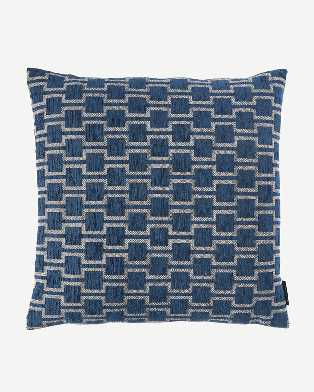 cushion geometric blue 45x45, Dark blue, pdp