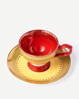 Espresso set Grandma set 4, Multi-colour, small