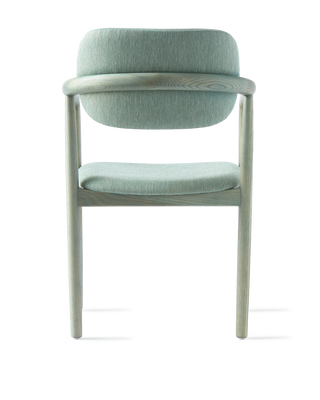 Chair Henry mint (FSC 100% certified), Green grey, medium