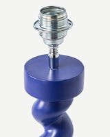 lamp base twister pink, Dark blue, small