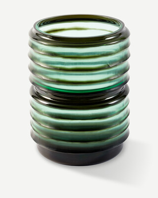 vase layer green M, Dark green, medium