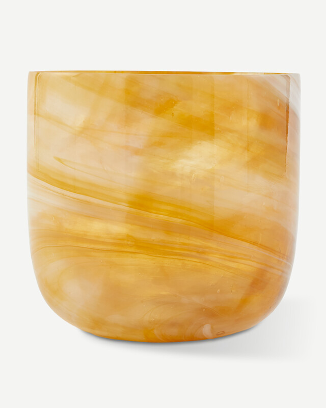 vase marbled glass beige S, Beige, pdp