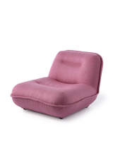 lounge chair puff mint, light pink, small