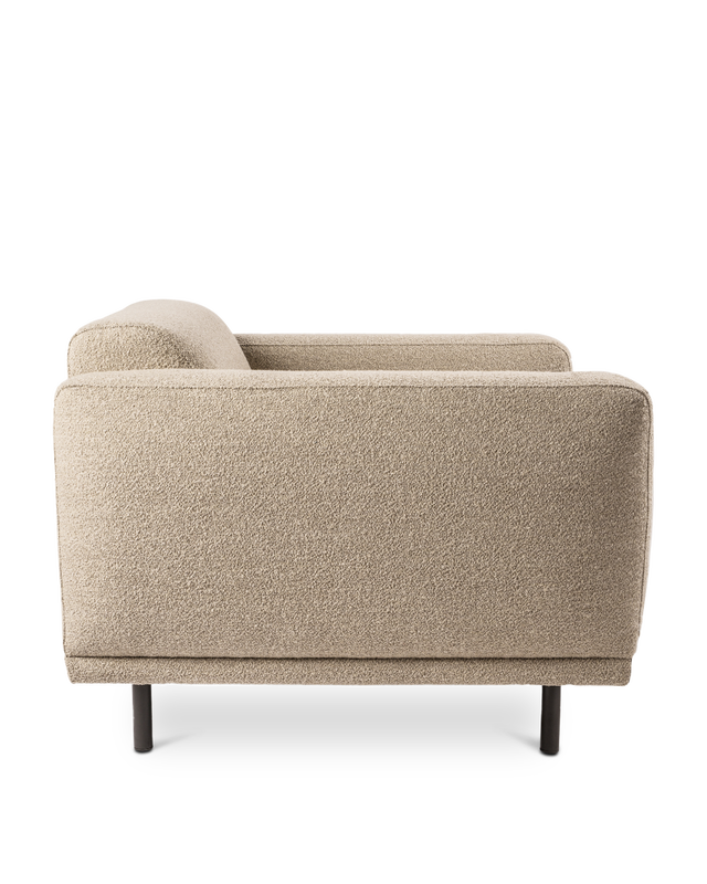 Fauteuil Teddy olive, Beige, large