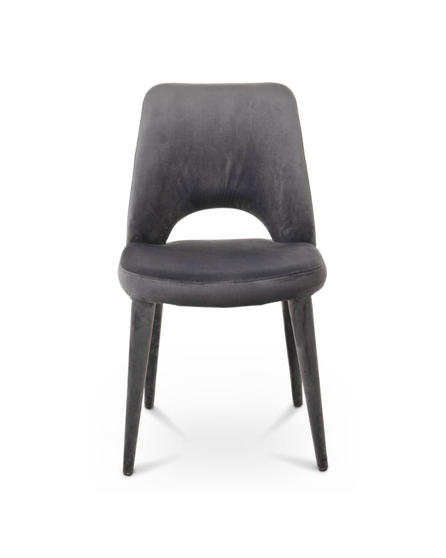 Chair Holy velvet beige, Light grey, large
