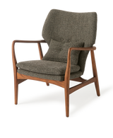 Chair Peggy fabric rough grey (FSC 100% certified), Dark grey, small
