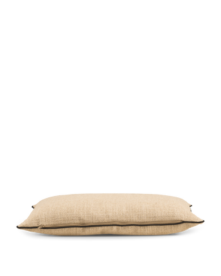 Cushion fabric smooth beige 40x60, Beige, medium