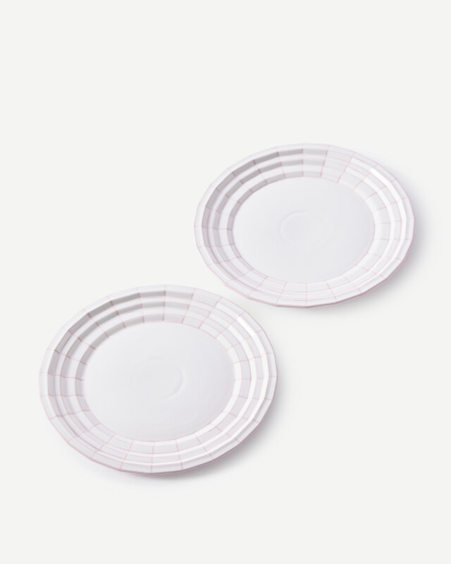 plate digi pink L set 2, Light pink, pdp