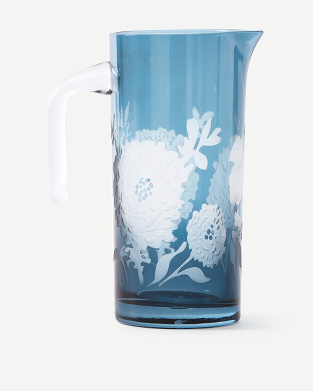 pitcher peony, Dark blue, pdp