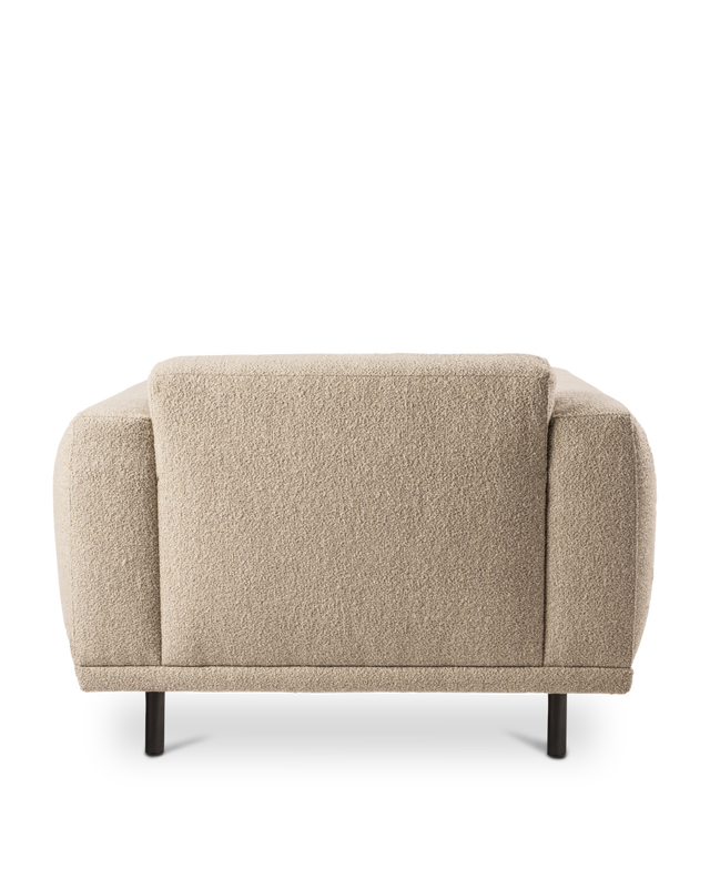 Fauteuil Teddy olive, Beige, large