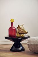 moneybox don't eat me, save me cow, Gold, small