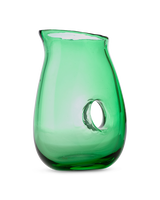 Jug with hole seagreen, Dark green, small