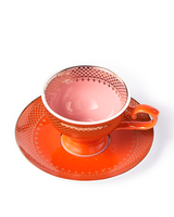 Espresso set Grandma set 4, Multi-colour, small
