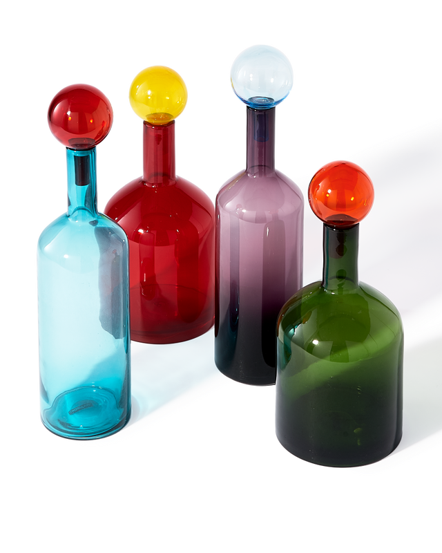 Bubbles & bottles multi mix set 4, Multi-colour, large