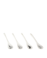 Undressed teaset set 4, White, small