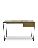 Desk frame brass topping, Gold, small