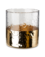 Hurricane Ripple dip silver, Gold, small