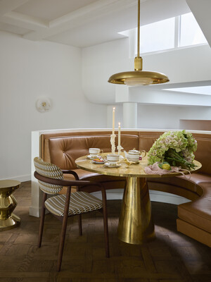 plates and bowl golden finds set 4, White, medium