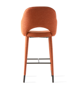 barstool arms cosy orange, Orange, small