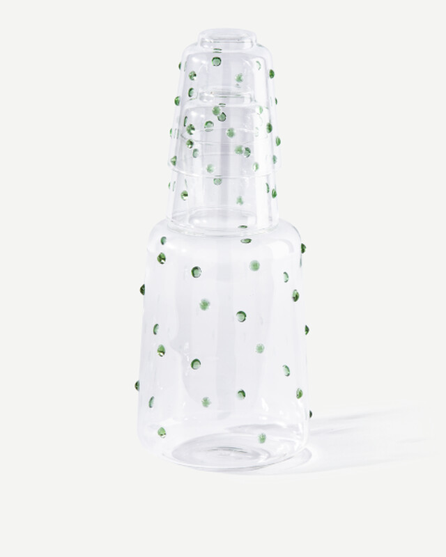 pitcher wine nob green, Olive green, pdp