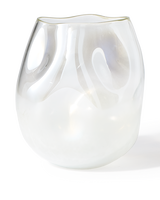 Vase collision white S, White, small