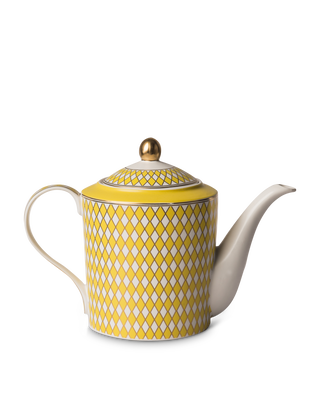 Teapot Chess yellow, Yellow, medium