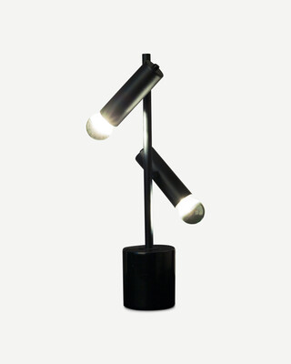 Table lamp Spotty black, Black, medium