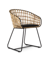 Chair Tokyo all black, Beige, small