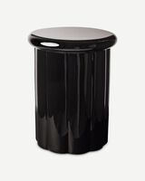 Stool Roman beige, Black, small