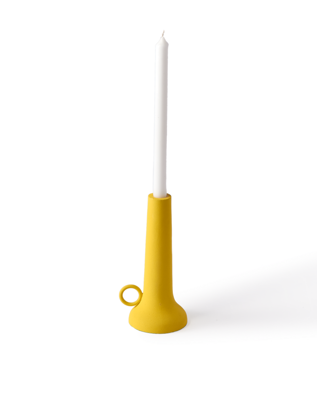 Shop Candle Holder Spartan Yellow S Online Polspotten Shop Candle Holder Spartan Yellow S Online Polspotten
