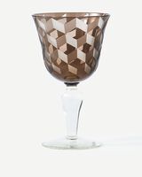 Wine glass blocks multicolour set 6, Multi-colour, small