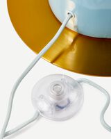 floor lamp bulle beige, light blue, small