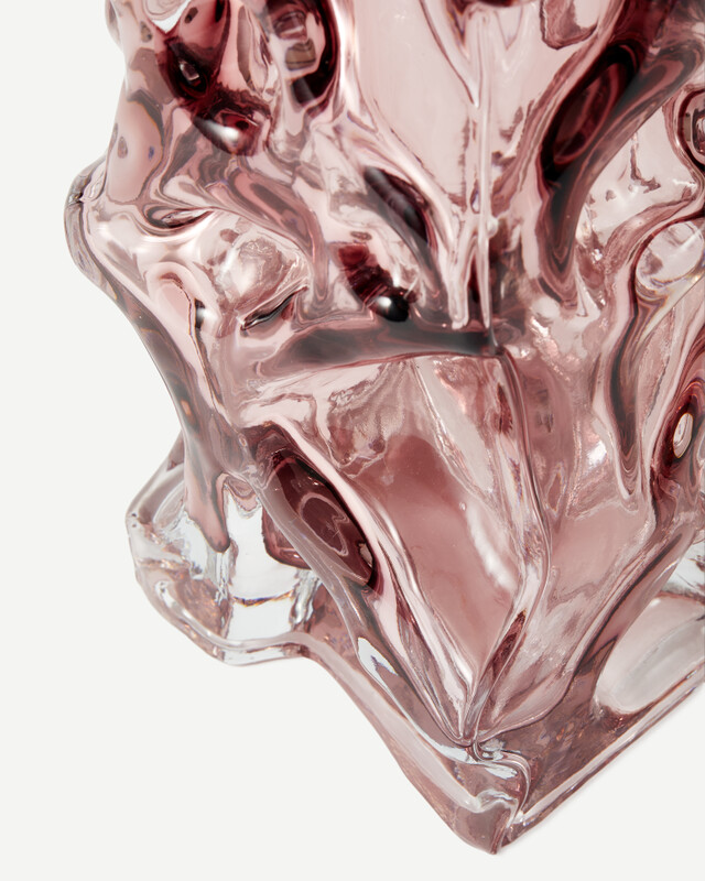 vase ice clear, light pink, pdp