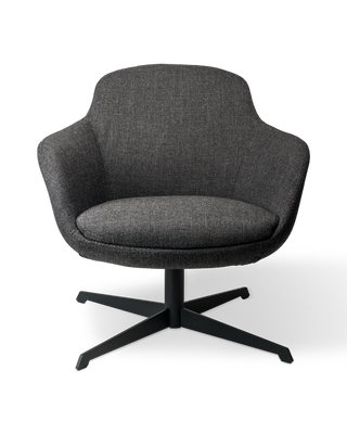 Swivel chair Spock graphite, Light grey, medium