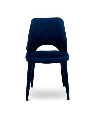 Chair Holy velvet blue, Dark blue, medium