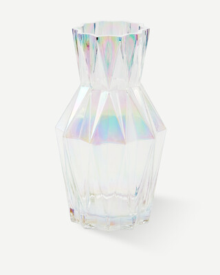 Glass Folds Vase - S
