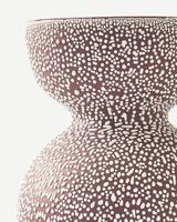 vase Boolb dots dk.green M, Dark purple, small