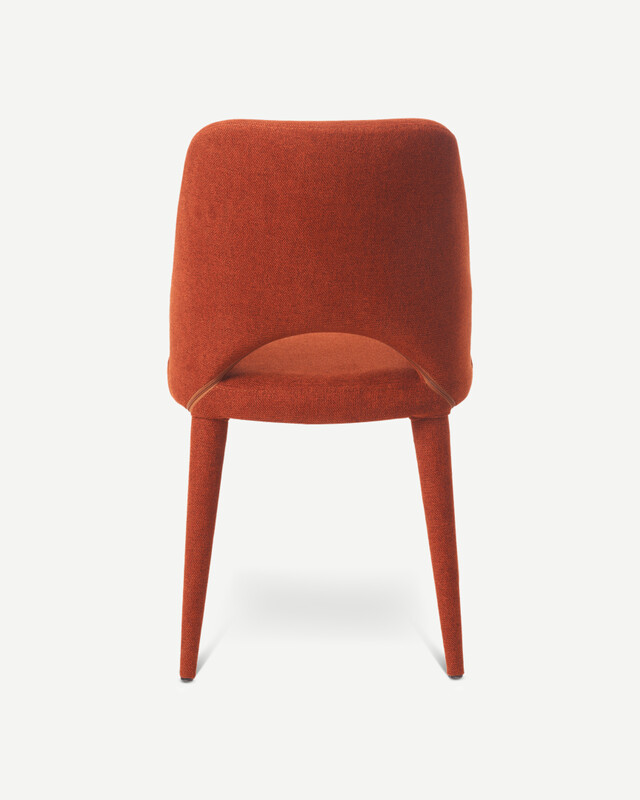 Chair Holy fabric rust, Rust red, pdp