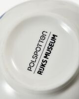 vase small bird orange, Dark green, small