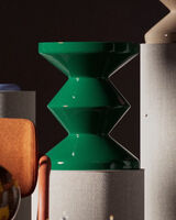 Zig Zag ruby red, Dark green, small