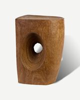 Stool devil's eye, Cognac, small