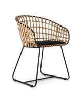 Chair Tokyo all black, Beige, small